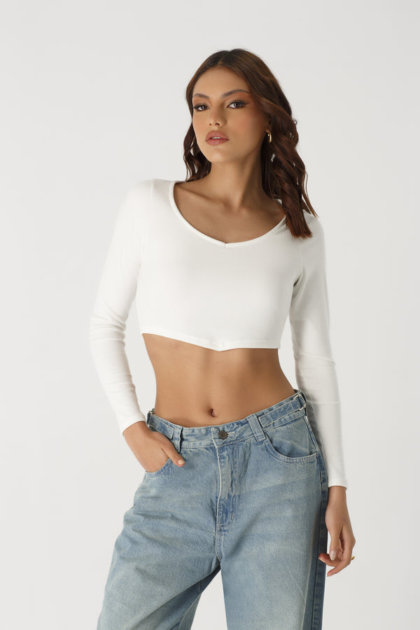 Blusa Romina Marfil